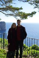 Alanah Bloor With Fred Topping At Capri Hollywood - Capri