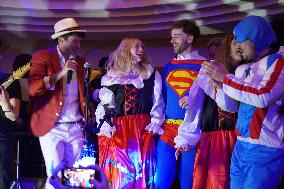 Alanah Bloor And Martina Ferragamo At Capri Hollywood Awards - Capri