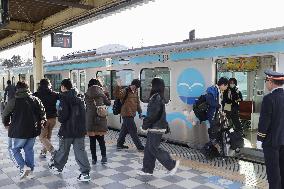 JR Hachinohe Line fully resumes service