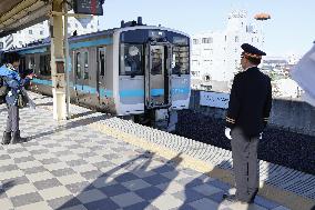 JR Hachinohe Line fully resumes service