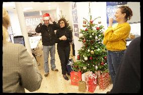 Exclusive - Rachida Dati At Campaign Headquarters - Paris
