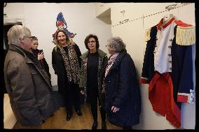 Exclusive - Rachida Dati At Montmartre Visit - Paris