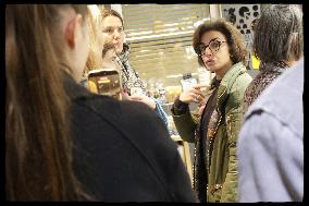 Exclusive - Rachida Dati At Montmartre Visit - Paris