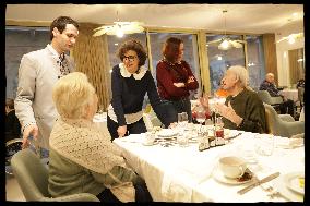 Exclusive - Rachida Dati At Jean Baptiste Carpeaux Retirement Home - Paris