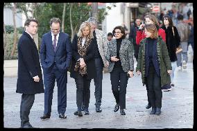 Exclusive - Rachida Dati At Hotel De Ville Parvis - Paris