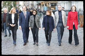 Exclusive - Rachida Dati At Hotel De Ville Parvis - Paris