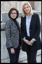 Exclusive - Rachida Dati At Hotel De Ville Parvis - Paris