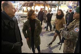 Exclusive - Rachida Dati At Christmas Family Mass - Paris