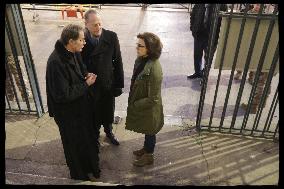 Exclusive - Rachida Dati At Christmas Family Mass - Paris