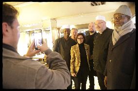 Exclusive - Rachida Dati At Avenue General Leclerc Visit - Paris