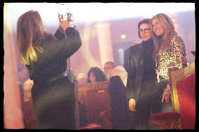 Rachida Dati At Grande Synagogue De La Victoire - Paris