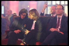 Rachida Dati At Grande Synagogue De La Victoire - Paris