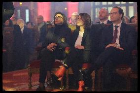 Rachida Dati At Grande Synagogue De La Victoire - Paris