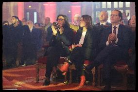 Rachida Dati At Grande Synagogue De La Victoire - Paris