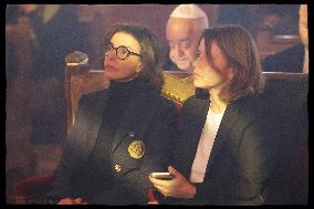 Rachida Dati At Grande Synagogue De La Victoire - Paris