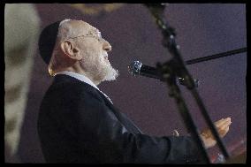 Rachida Dati At Grande Synagogue De La Victoire - Paris