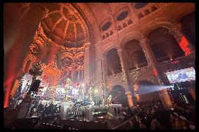 Rachida Dati At Grande Synagogue De La Victoire - Paris