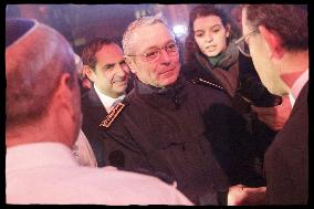 Rachida Dati At Grande Synagogue De La Victoire - Paris