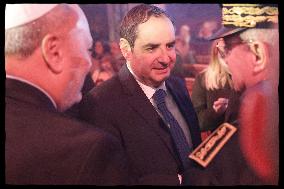 Rachida Dati At Grande Synagogue De La Victoire - Paris