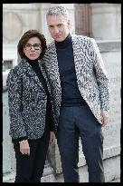 Exclusive - Rachida Dati At Hotel De Ville Parvis - Paris