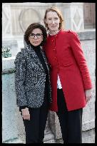 Exclusive - Rachida Dati At Hotel De Ville Parvis - Paris