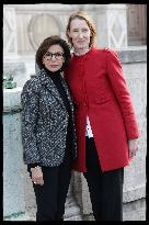 Exclusive - Rachida Dati At Hotel De Ville Parvis - Paris