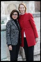 Exclusive - Rachida Dati At Hotel De Ville Parvis - Paris