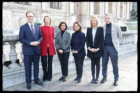 Exclusive - Rachida Dati At Hotel De Ville Parvis - Paris