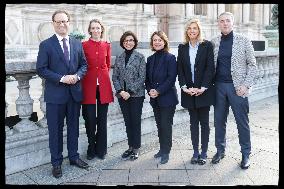 Exclusive - Rachida Dati At Hotel De Ville Parvis - Paris