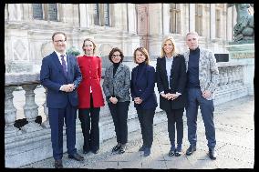 Exclusive - Rachida Dati At Hotel De Ville Parvis - Paris