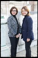 Exclusive - Rachida Dati At Hotel De Ville Parvis - Paris