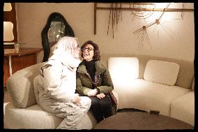 Exclusive Rachida Dati Visit Les Puces Market - Saint Ouen