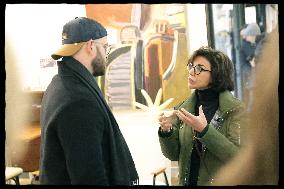 Exclusive Rachida Dati Visit Les Puces Market - Saint Ouen