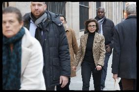 Exclusive - Rachida Dati Meets With Nuns - Paris