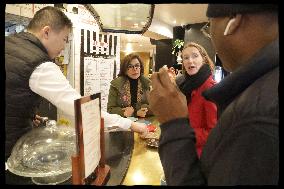 Exclusive - Rachida Dati At Avenue General Leclerc Visit - Paris