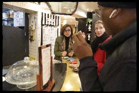 Exclusive - Rachida Dati At Avenue General Leclerc Visit - Paris