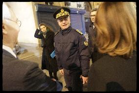 Rachida Dati At Grande Synagogue De La Victoire - Paris