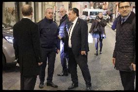 Rachida Dati At Grande Synagogue De La Victoire - Paris
