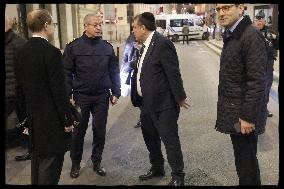 Rachida Dati At Grande Synagogue De La Victoire - Paris