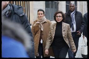 Exclusive - Rachida Dati Meets With Nuns - Paris