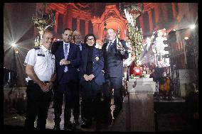 Rachida Dati At Grande Synagogue De La Victoire - Paris