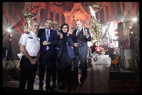 Rachida Dati At Grande Synagogue De La Victoire - Paris