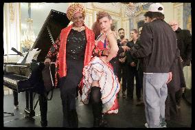 Exclusive - Rachida Dati Announces The Cabaret Season - Paris