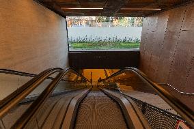 Colosseum and Porta Metronia Stations Open - Rome