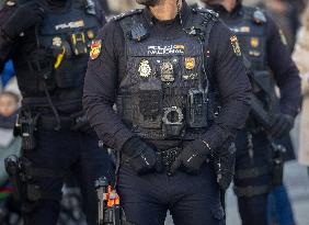 Madrid Police Headquarters Presents New Years Eve Security Plan - Madrid