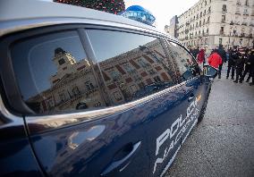 Madrid Police Headquarters Presents New Years Eve Security Plan - Madrid