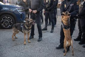 Madrid Police Headquarters Presents New Years Eve Security Plan - Madrid