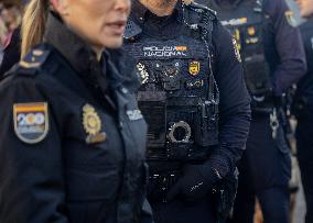 Madrid Police Headquarters Presents New Years Eve Security Plan - Madrid