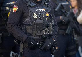 Madrid Police Headquarters Presents New Years Eve Security Plan - Madrid
