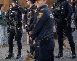 Madrid Police Headquarters Presents New Years Eve Security Plan - Madrid